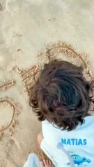 Júlia Belard com os filhos