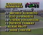 F1 1985 - CANADA (ESPN) - ROUND 5