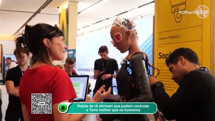 Robôs de IA afirmam que podem controlar a Terra melhor que os humanos