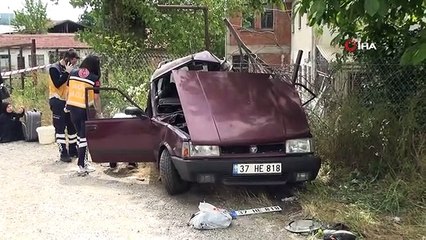 Kamyon ile otomobil çarpıştı: 1 ölü, 1 yaralı