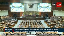 Pengesahan RUU Kesehatan Jadi UU Diwarnai Aksi Unjuk Rasa