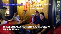 Menteri Basuki Main Kecrek Iringi Pengamen Usai Temani Jokowi Ngopi di Bandung