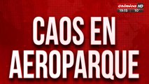 Caos en Aeroparque: más de 3000 pasajeros varados por conflicto gremial