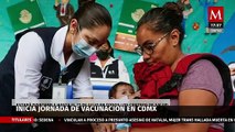 Arranca jornada de vacunación en la Ciudad de México