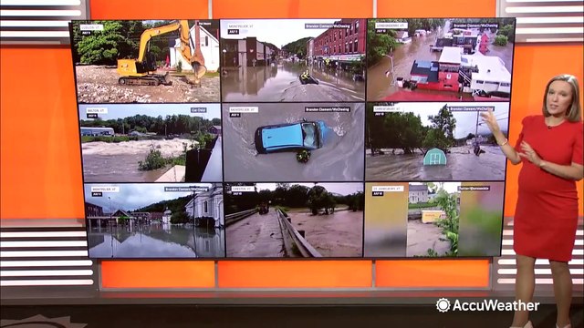 Cleanup begins after catastrophic flooding in Vermont