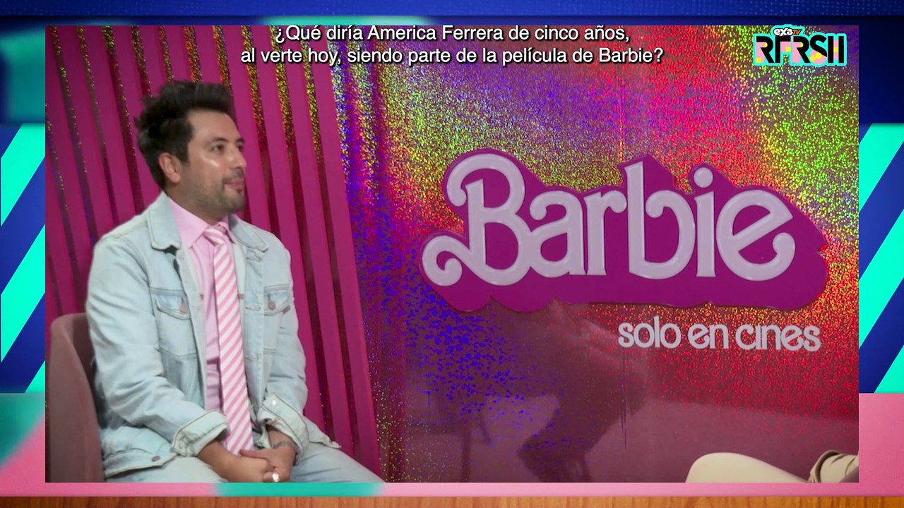 Muy pronto Margot Robbie, Ryan Gosling y America Ferrera en entrevista