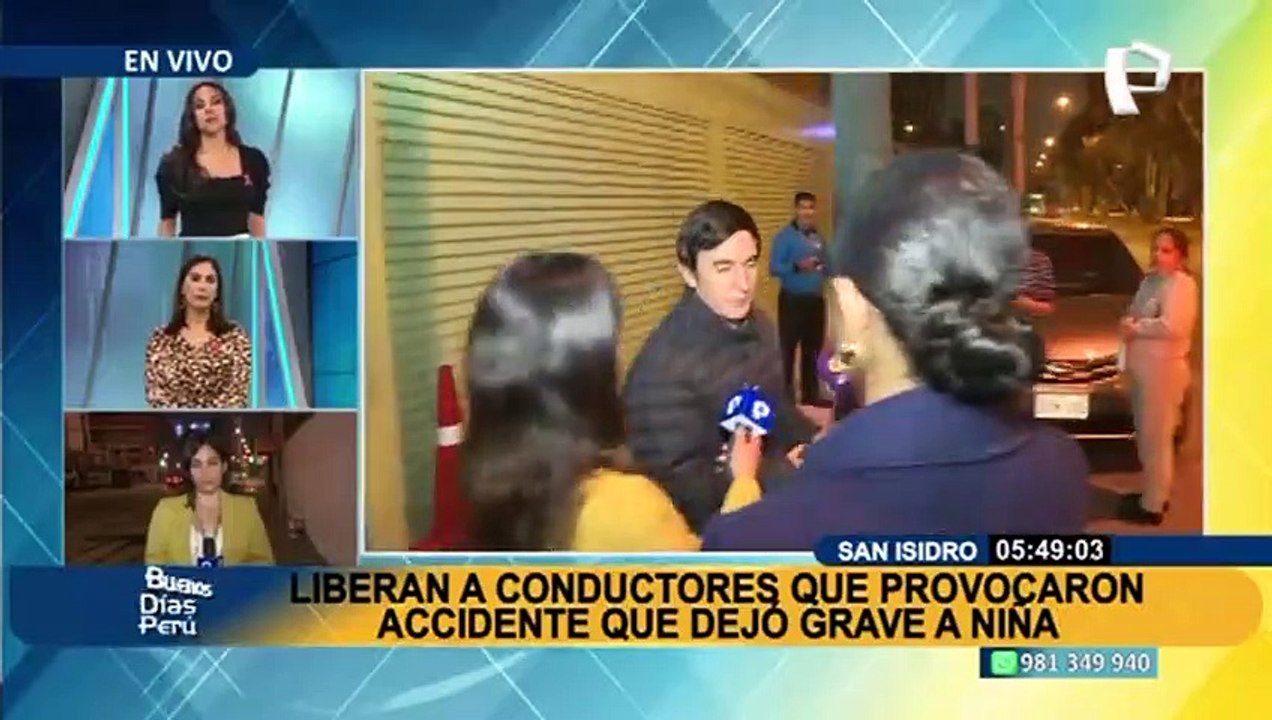 Liberan a conductores responsables de accidente de movilidad escolar en San Isidro esta madrugada