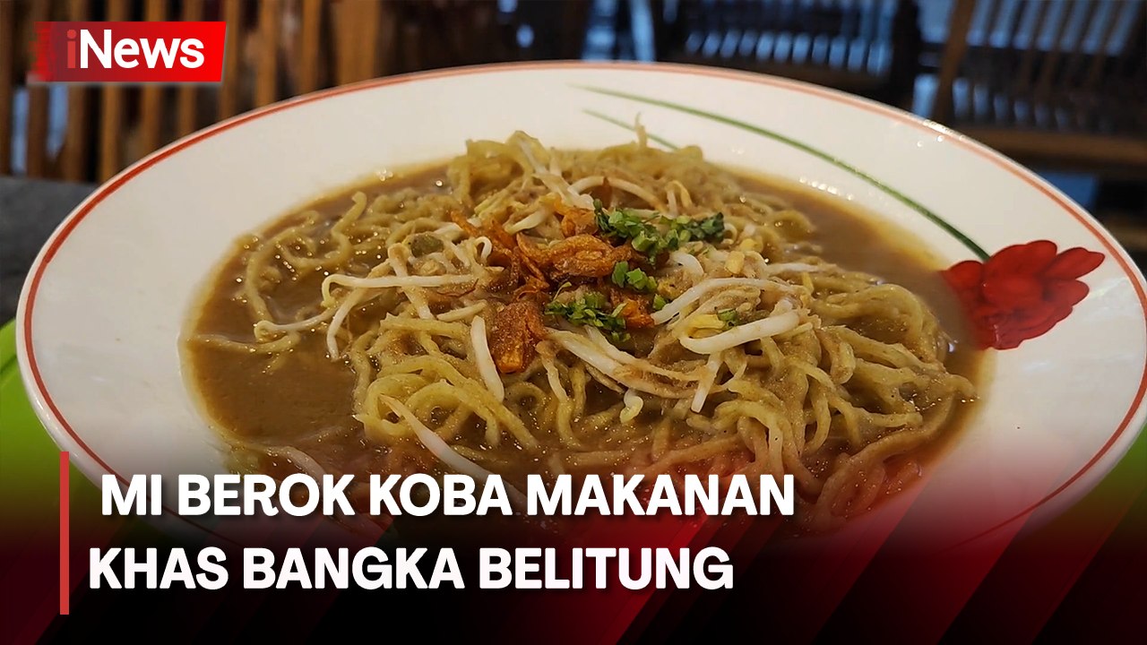 Nikmatnya Mi Berok Koba dengan Siraman Ikan Tenggiri Khas Bangka Belitung