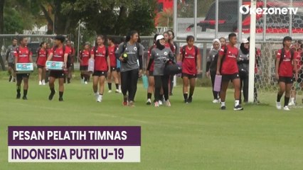 Télécharger la video: Jelang Lawan Thailand di  Semifinal Piala AFF Putri U-19 2023, Rudy Eka: Jadi Ujian Sesungguhnya