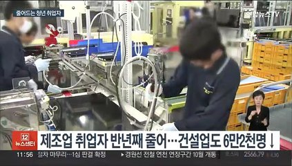 취업자 33만여 명 증가…제조업·청년 고용은 줄어