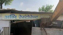 राजस्थान में ऑपरेशन वज्र प्रहार: हार्डकोर अपराधी के रेस्टोरेंट पर चला जेडीए का बुलडोजर