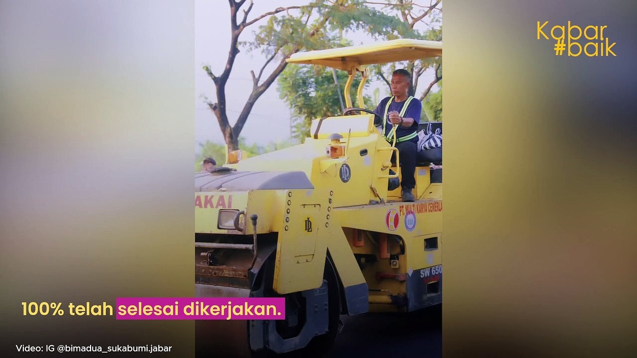"JALAN JALUR" LINGKAR SELATAN SUKABUMI SELESAI DIPERBAIKI, AKSES PEREKONOMIAN WARGA MAKIN LANCAR