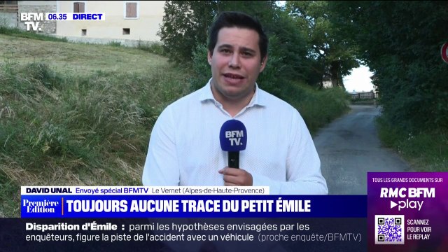 Disparition d'Émile: les recherches vont être élargies ce mercredi, le petit garçon est toujours introuvable