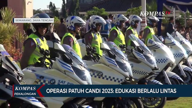 Operasi Patuh Candi 2023 Dirlantas Polda Jateng, Fokus pada Penurunan Angka Fatalitas Kecelakaan