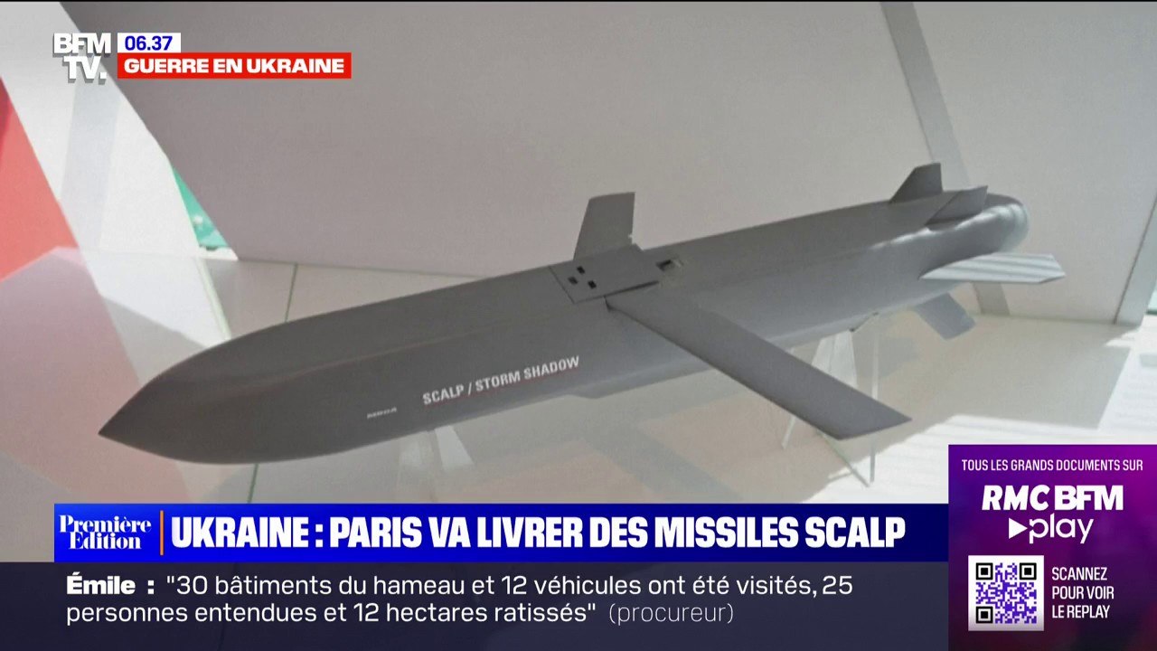 Les premiers missiles de longue portée "Scalp" ont été livrés par la France à l'Ukraine