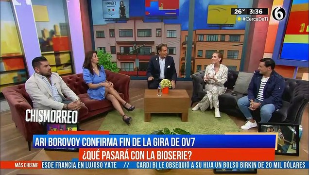 Ari Borovoy confirma el fin de la gira de OV7