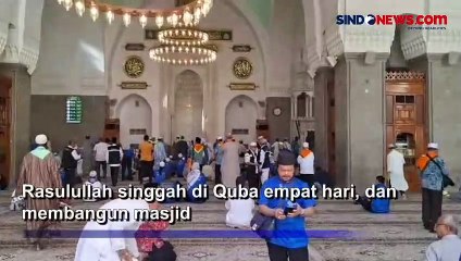 Inilah Masjid Quba di Madinah yang Pertama Dibangun Rasulullah