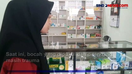 Pria Pukul dan Tendang Anak di Apotek Cakung Terekam CCTV