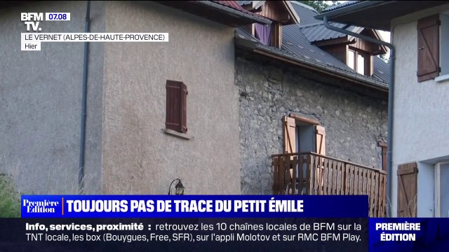 Trois jours après la disparition d'Émile, toujours aucune trace du petit garçon de 2 ans et demi