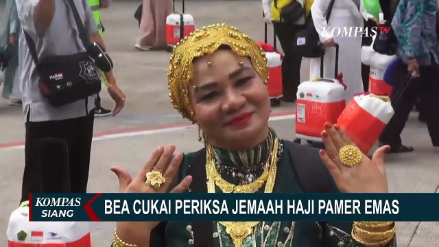 Bea Cukai Makassar Ungkap Hasil Pemeriksaan Emas 180 Gram Milik Jemaah Haji Asal Makassar
