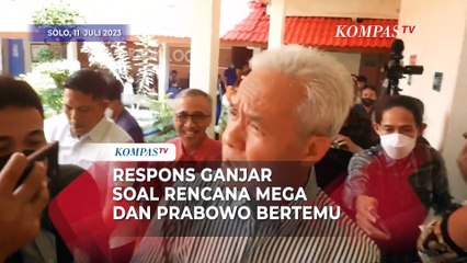 Download Video: Respons Bakal Capres PDIP Ganjar Terkait Rencana Pertemuan Megawati dan Prabowo