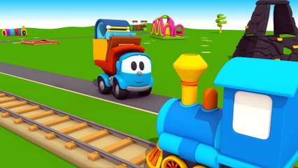 Camion Leo Junior e la nuova stazione del treno