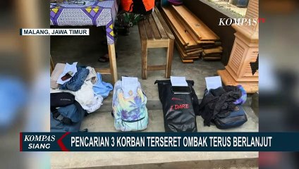 Download Video: Pencarian Mahasiswa WNA Hilang Terseret Ombak di Pantai Jembatan Panjang Terus Dilakukan