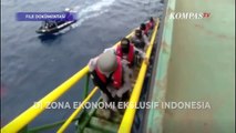 Detik-Detik Bakamla RI Tangkap Kapal Super Tanker Diduga Lakukan Transshipment di ZEE Indonesia