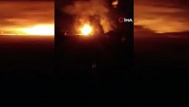 Osmangazi'de televizyon ve radyo vericilerinin bulunduğu kırsal alanda orman yangını