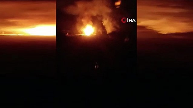 Osmangazi'de televizyon ve radyo vericilerinin bulunduğu kırsal alanda orman yangını