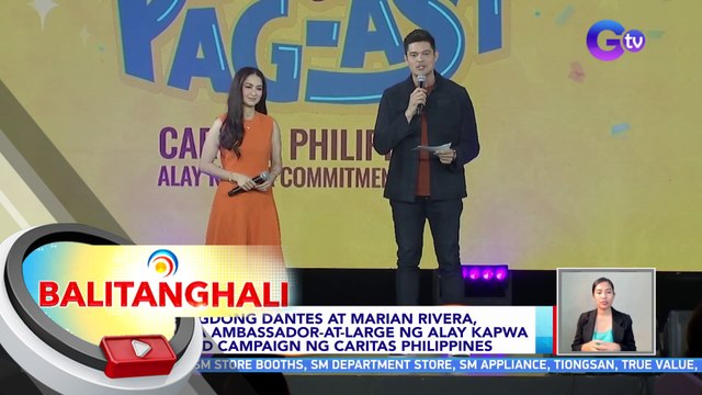 Dingdong Dantes at Marian Rivera, mga ambassador-at-large ng Alay Kapwa Fund Campaign ng Caritas Philippines | BT