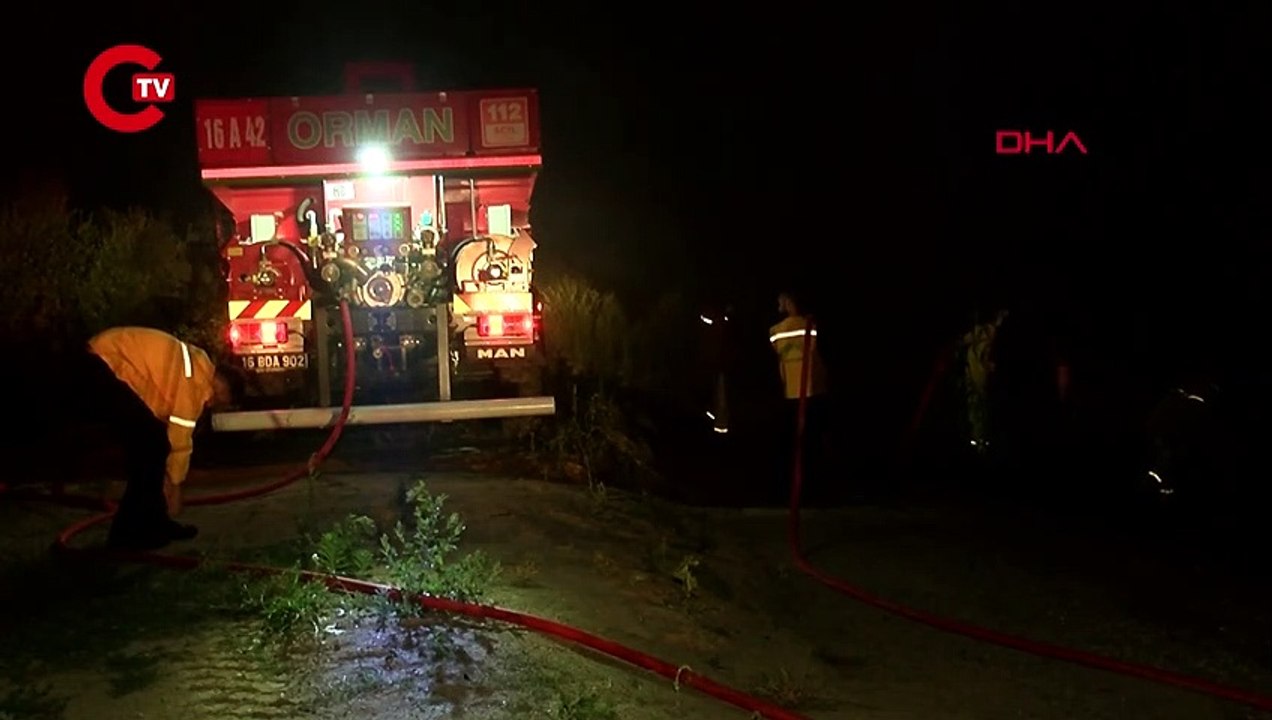 Bursa'da orman yangını 3 saate kontrol altına alındı: 1 gözaltı