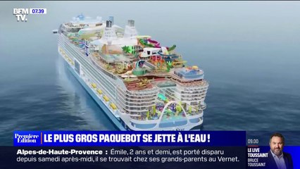 Le plus gros paquebot du monde se prépare à accueillir ses passagers