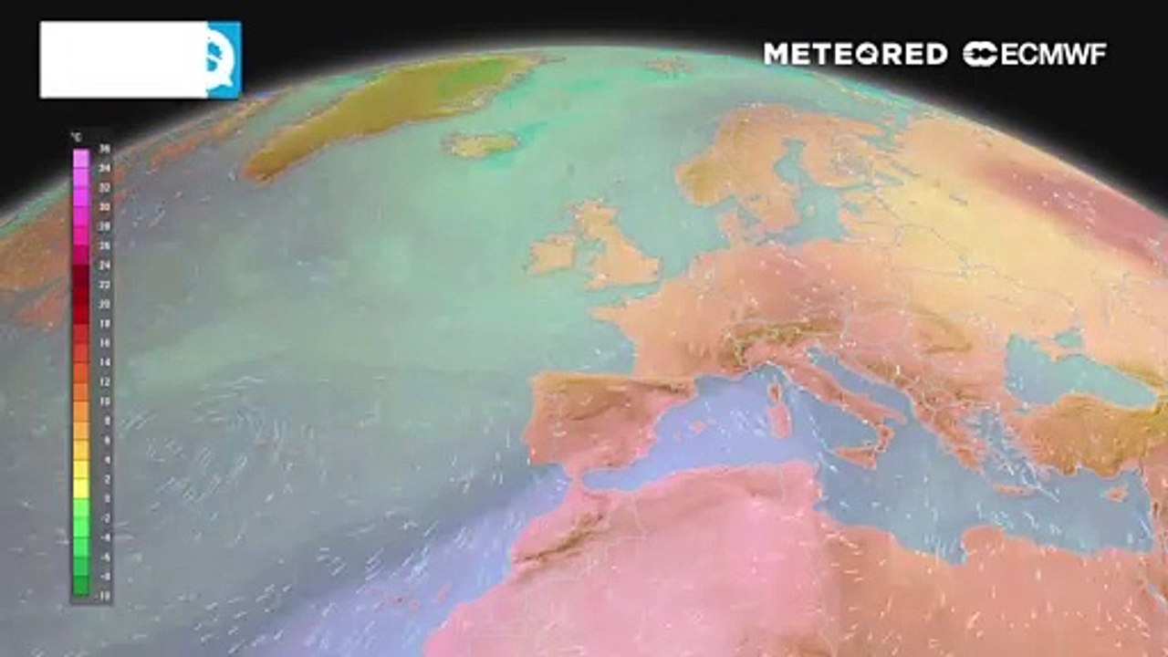 Was für eine neue Hitzespitze! Am Samstag strömen aus Südwesteuropa schon wieder sehr heiße Luftmassen nach Deutschland!
