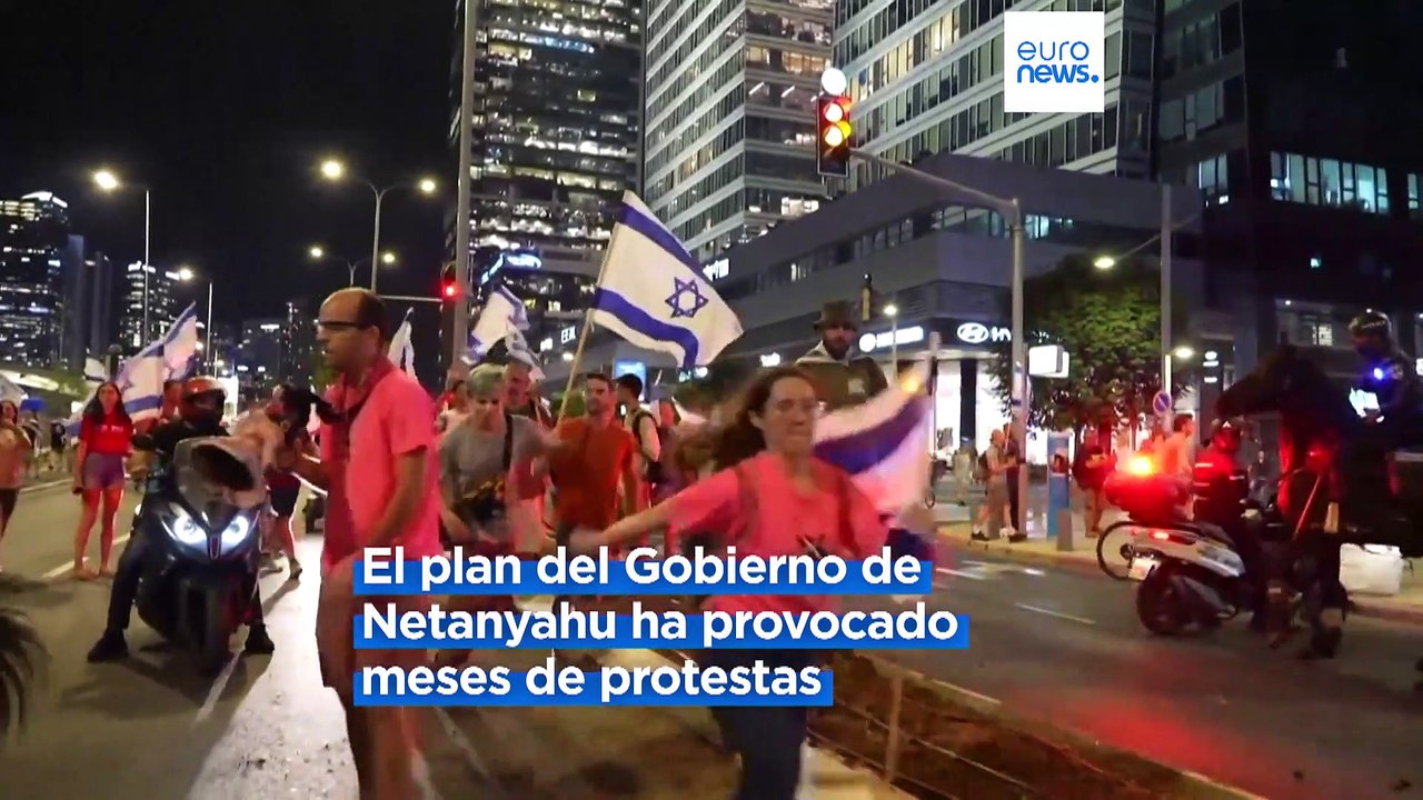 Israel | Nueva jornada de protestas multitudinarias contra la reforma judicial de Netanyahu