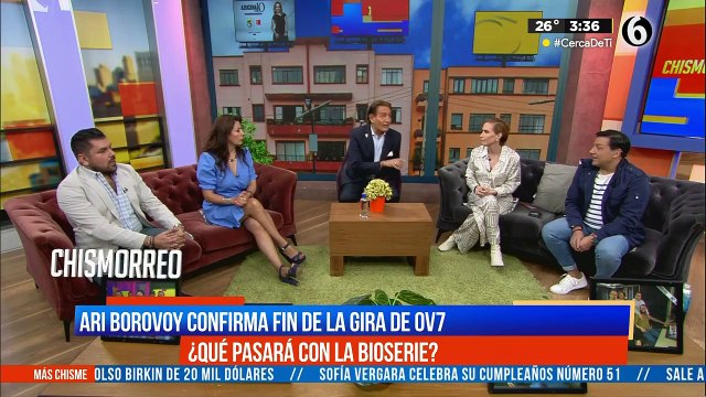 Ari Borovoy confirma el fin de la gira de OV7