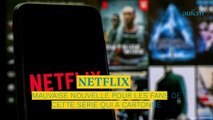 Netflix : mauvaise nouvelle pour les fans de cette série qui a cartonné