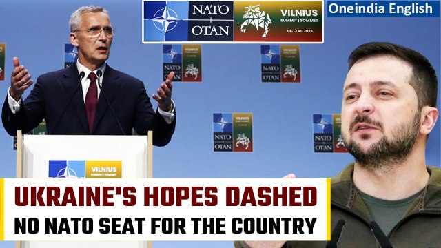 NATO summit : Zelenskyy fumes as Ukraine fails in its effort to gain NATO membership | Oneindia News