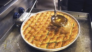 How 20,000 pieces of baklava are handmade every week in Gaziantep, Turkey