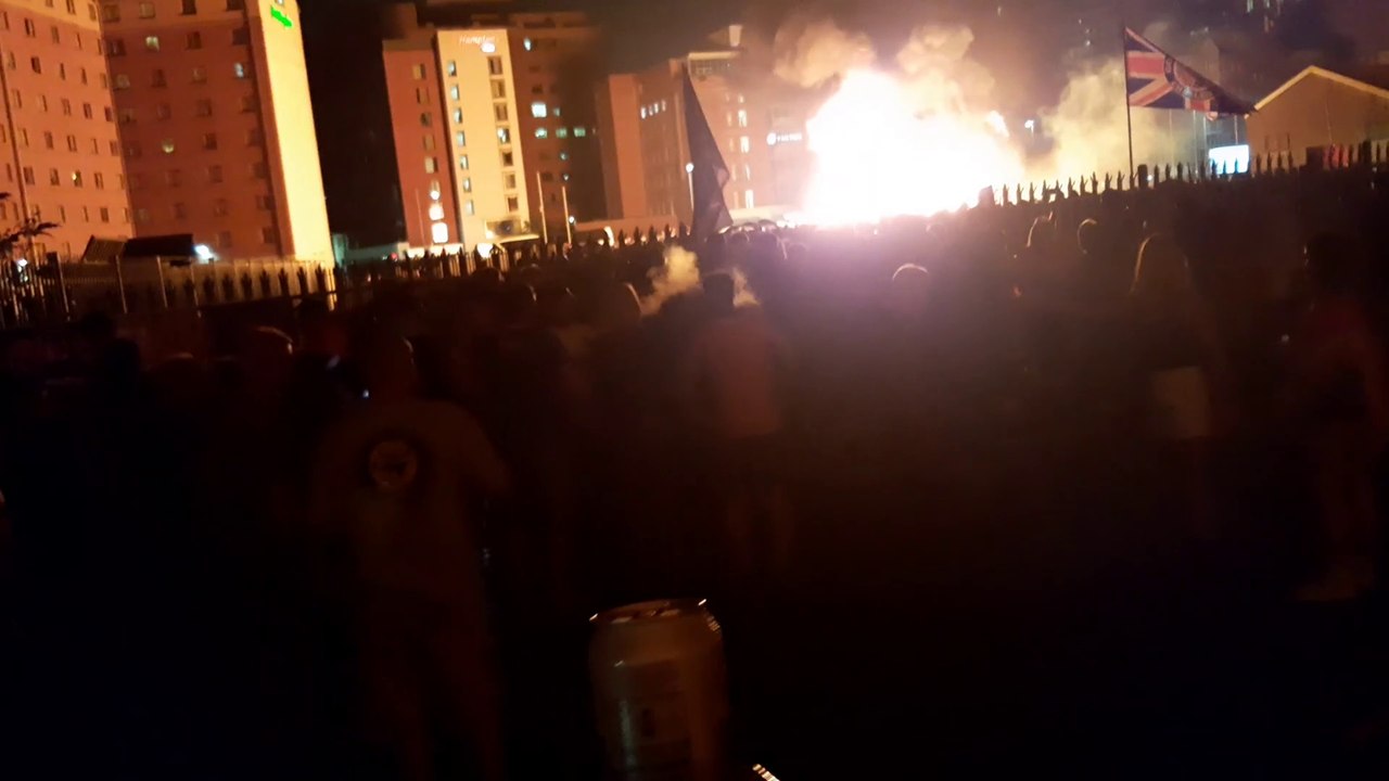 INNL Sandy Row bonfire July 11 2023