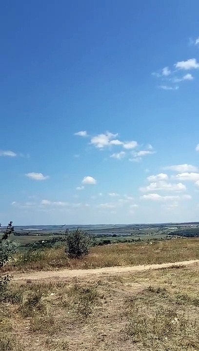 Ukrainian Su-25 Working Near the Front Line in Zaporizhzia