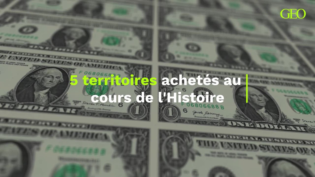 5 territoires achetés au cours de l'Histoire