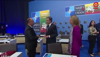 NATO liderleri zirvenin ikinci oturumuna katıldı