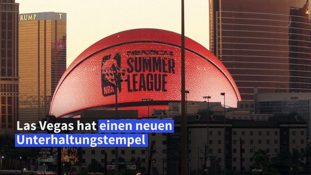 MSG Sphere : Las Vegas hat einen neuen Unterhaltungstempel