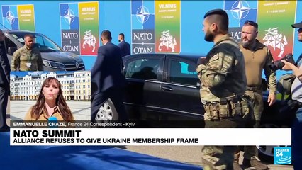 NATO summit: Alliance refuses to give Ukraine membership frame
