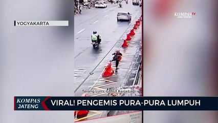 Download Video: Viral! Pengemis Pura-pura Lumpuh