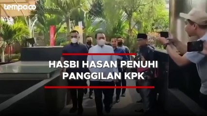 Sekretaris Mahkamah Agung Hasbi Hasan Penuhi Panggilan KPK