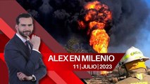 En Tlajomulco se reporta la explosión de una camioneta. Alejandro Domínguez, 11 de julio de 2023