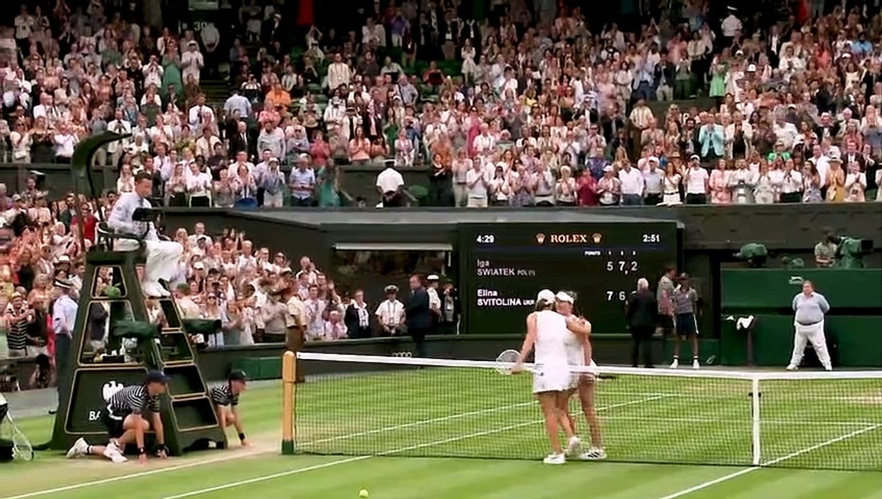 The Day at Wimbledon - Svitolina stuns Swiatek