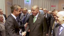 Cumhurbaşkanı Erdoğan, Yunanistan Başbakanı Miçotakis ile görüştü